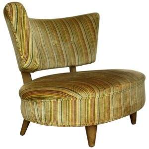 1970's Italian Modernist Wicker Chaise Lounge by Vivai Del Sud