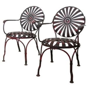 Francoise Carre' style Side Chairs