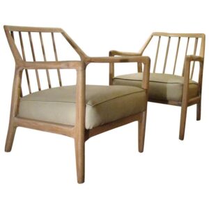 Rattan and Iron Hoop Chair Franco Albini