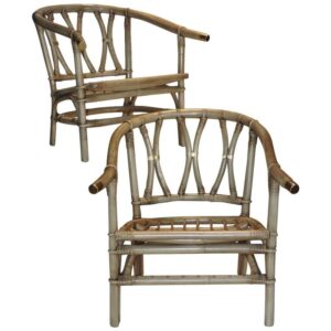 Cleo Baldon Iron & Leather Armchair