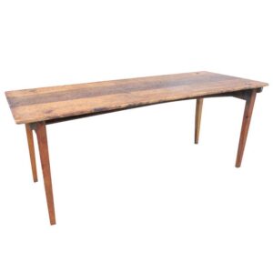 Antique American Sawbuck Table & Benches