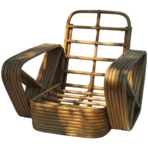 Paul Frankl Rattan Sectional Sofa