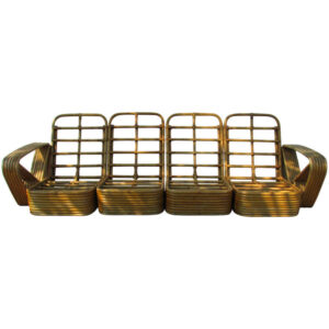 Maurizio Tempestini for Salterini Iron & Wicker Chairs