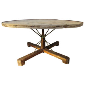 Faux Parchment Coffee Table