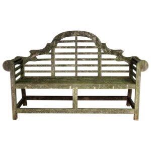Pair of Antique Faux Bois Garden Benches