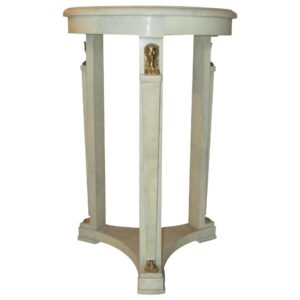 Steel & Bronze Console Table style of Maison Jansen