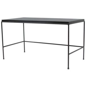 Rare Bronze & Rosewood Table by Edward Wormley for Dunbar