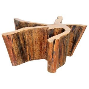 Weathered Teak Classic Long Slat Back Garden Bench