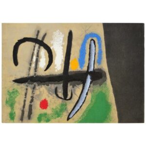 Joan Miro Pochoir 1965