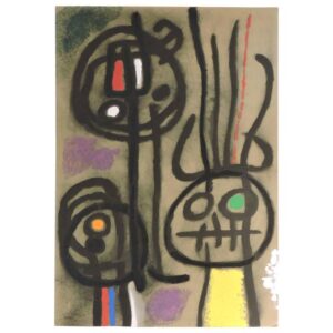 Joan Miro Pochoir 1959-1965
