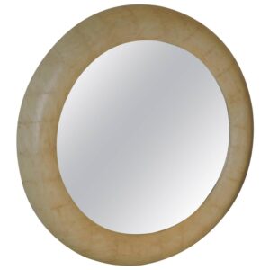 1960's Oblong Brass Mirror