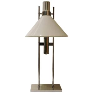 Jean Cocteau style Satyr Lamp Fortuny Shade