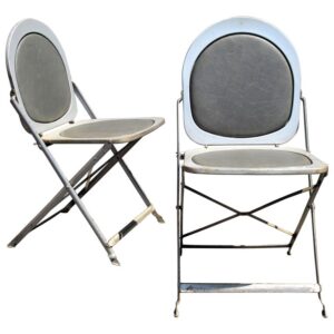 1940's Silver Leaf Chair