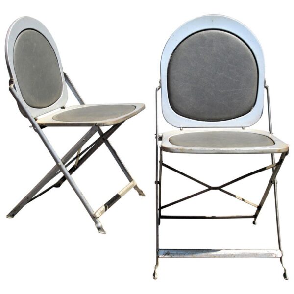 1940's Silver Leaf Chair