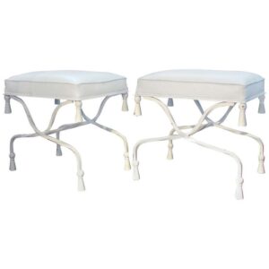 Bleached Pine Serpentine Commodes