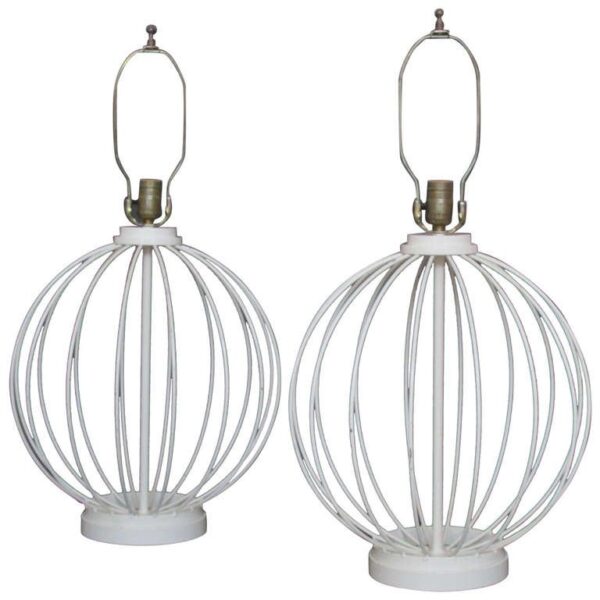 Crow Foot Brass Lamps by Gerald Thurston for Stiffel
