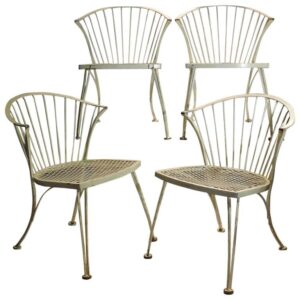 Woodard Sculptura Cantilever Base Lounge Chairs
