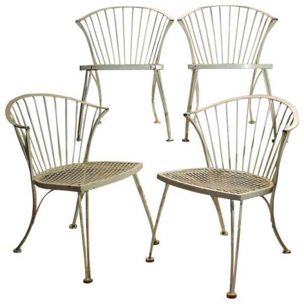 Woodard Sculptura Cantilever Base Lounge Chairs